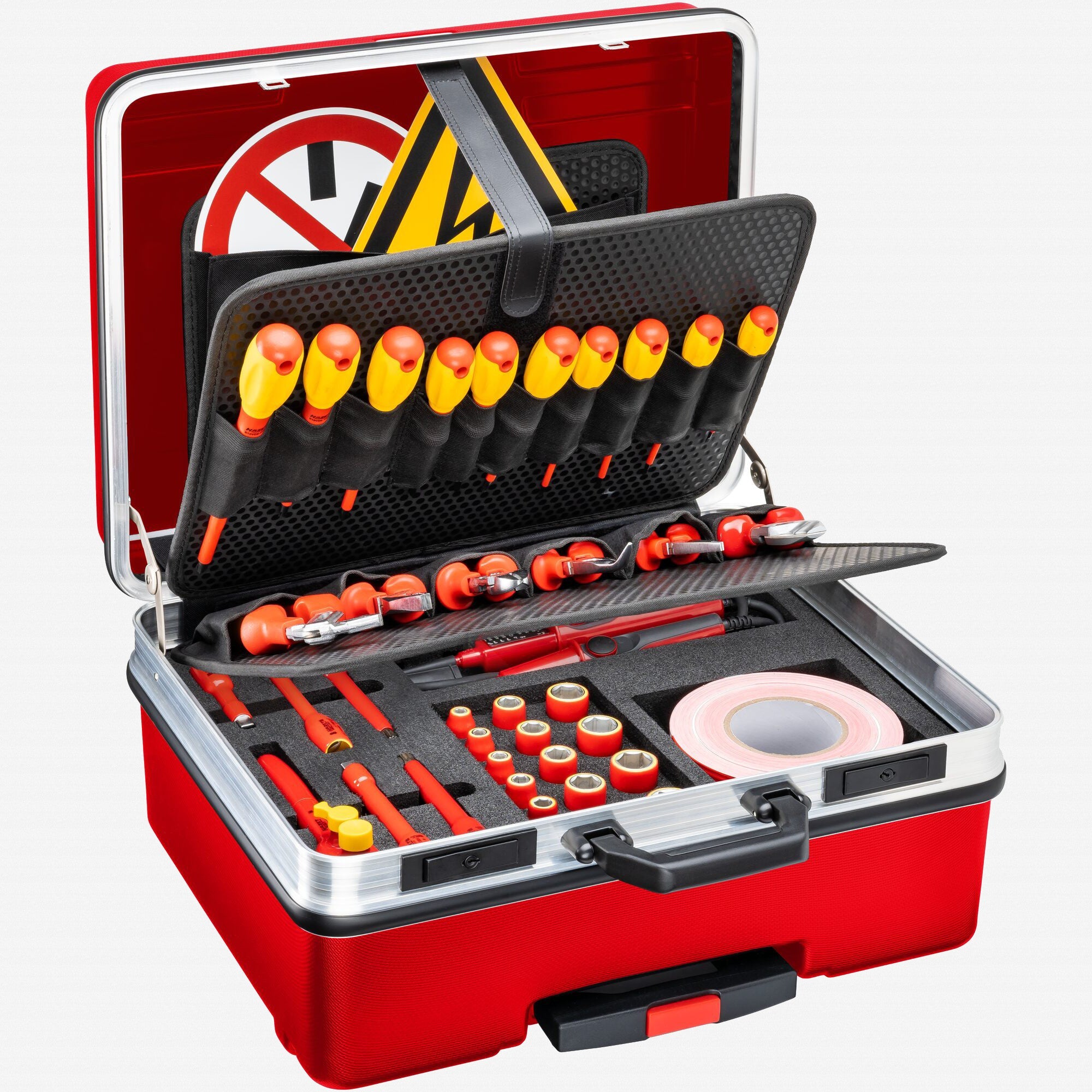 Hazet 150/52 Hybrid and Electric Vehicle High-voltage Tool Set, 52