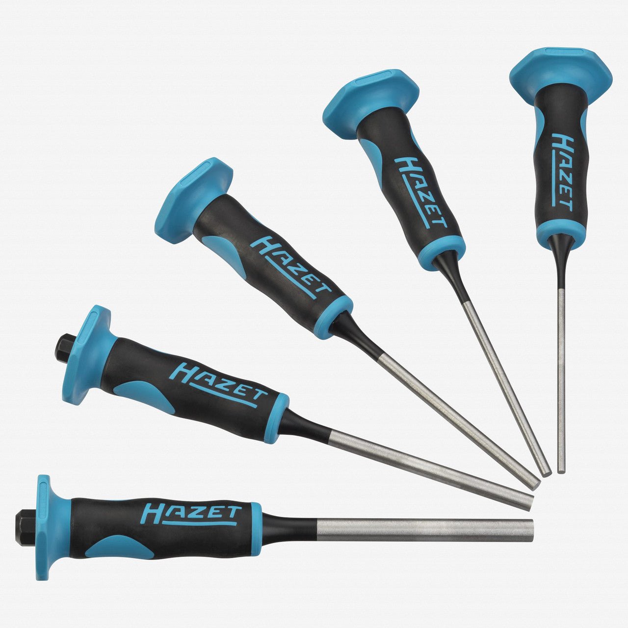 Hazet 751LHS/5 5 Pc Drift Pin Set, Long | Hazet at KC Tool