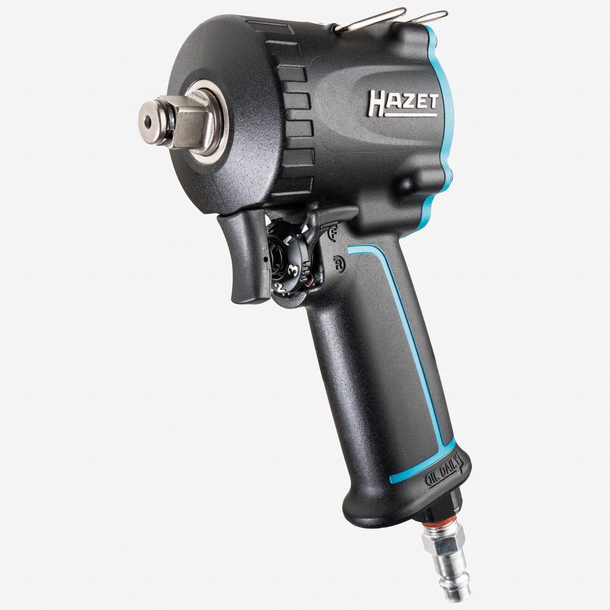 Hazet 9012M-1 Extra Short Impact Wrench, 1/2