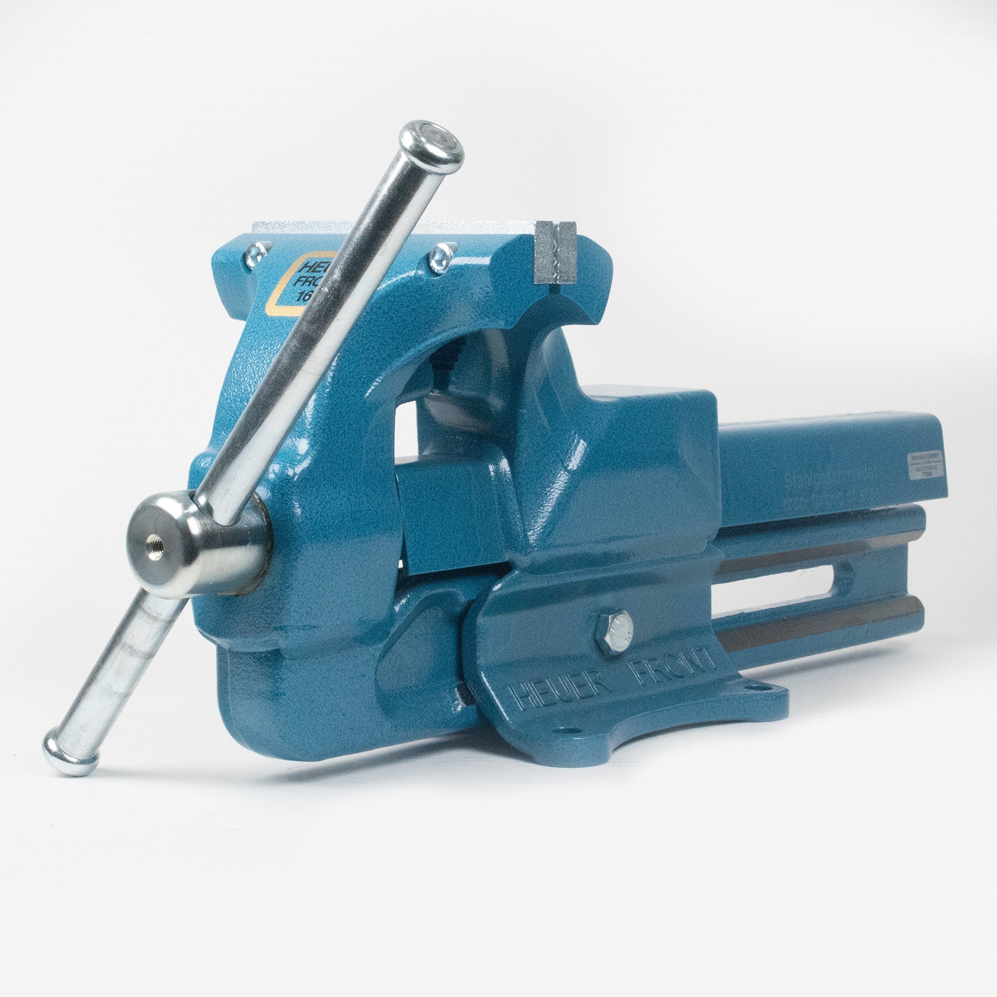 Heuer Bench Vise, Size 160, with Replaceable Jaws | Brockhaus
