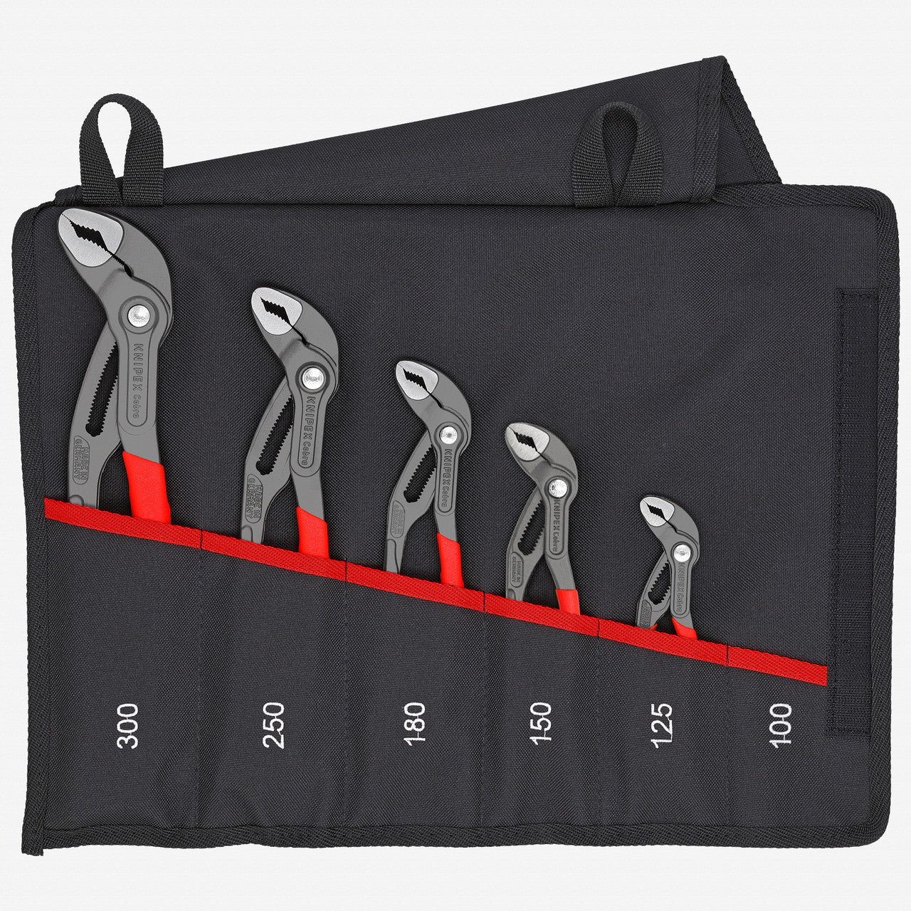  Collective Tools セット Knipex 5 Piece Cobra Set with Tool Roll | Knipex at KC Tool