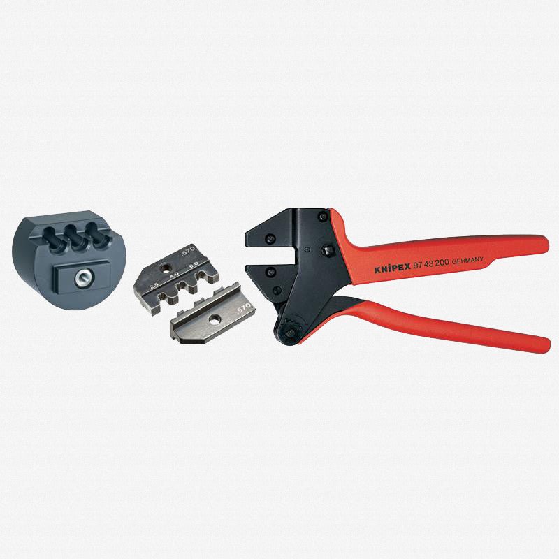 その他 cadix047 Knipex Crimp System Pliers and Crimping Die - solar cable