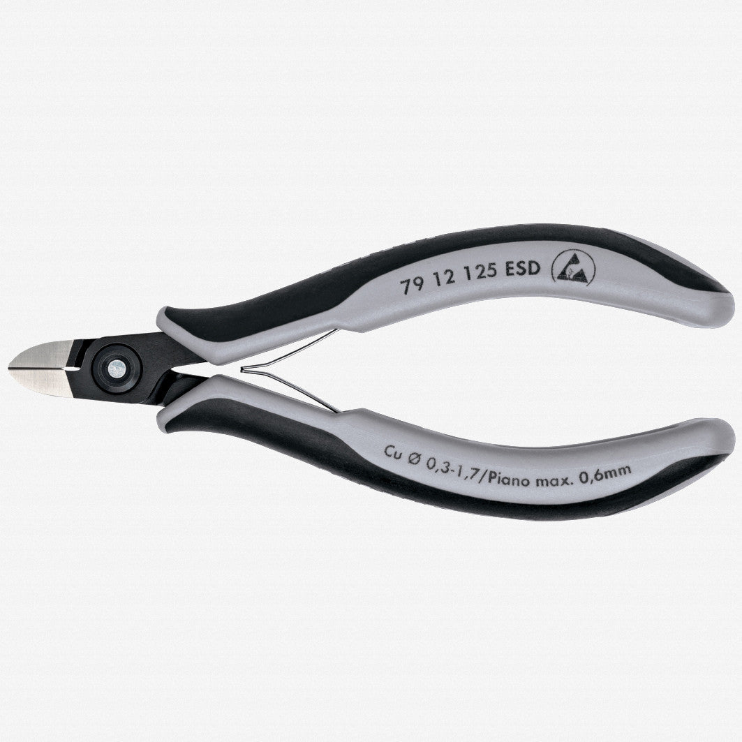 Knipex ESD Precision Electronics Diagonal Cutters for hard wire