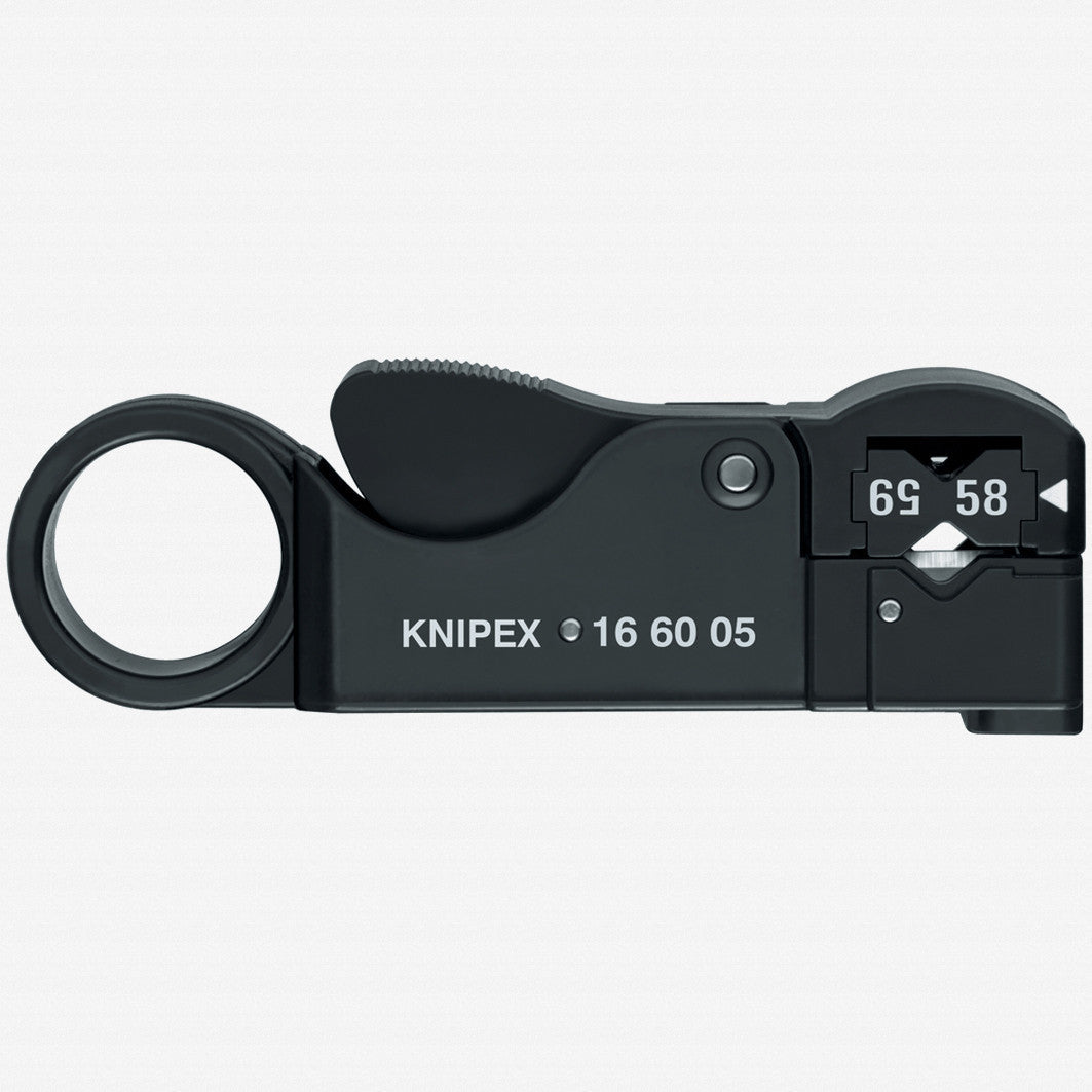 Knipex Stripping Tool for Coax Cables - RG 58-62 | Knipex at KC Tool