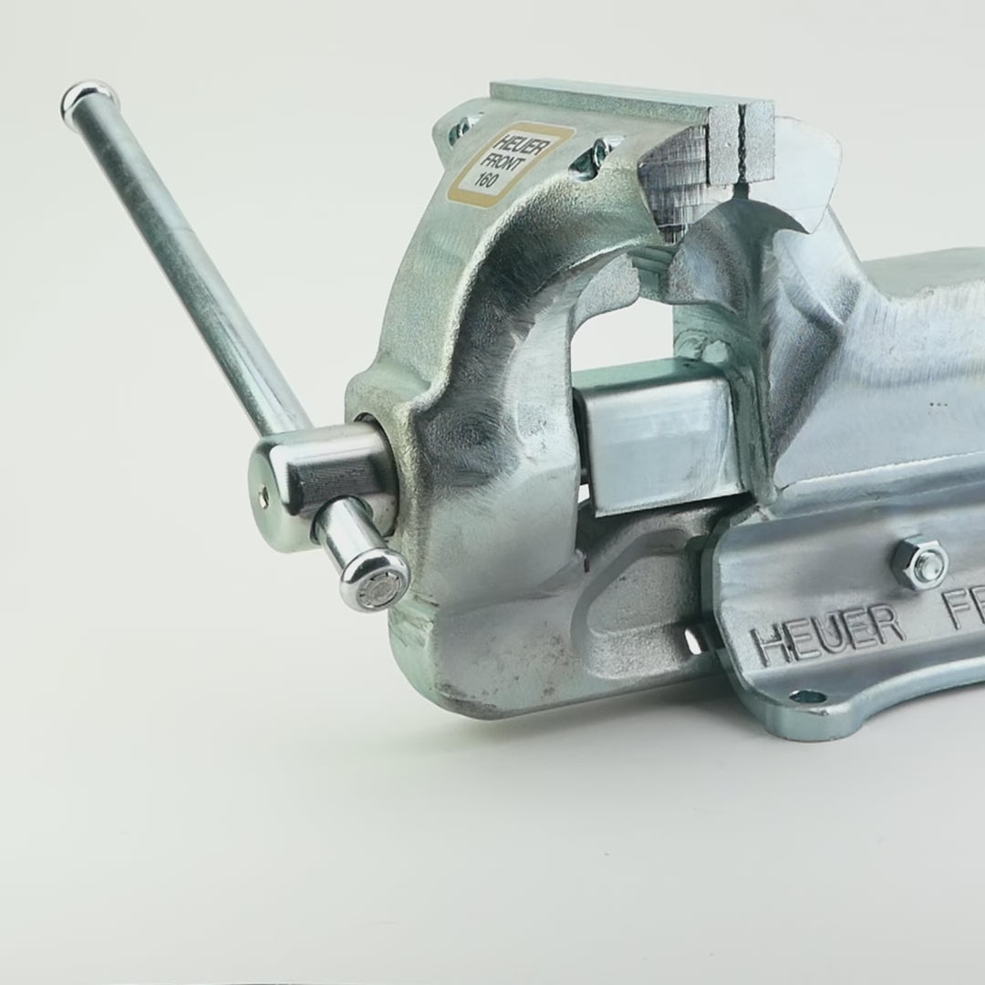 michmach　（HW 計16） Heuer Bench Vise, Size 160, with Replaceable Jaws, Completely