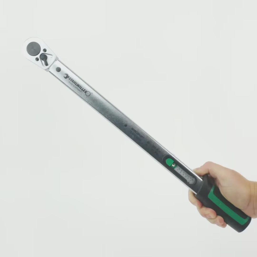 Stahlwille 721 Quick Standard MANOSKOP Torque Wrench, Size 20, 1/2