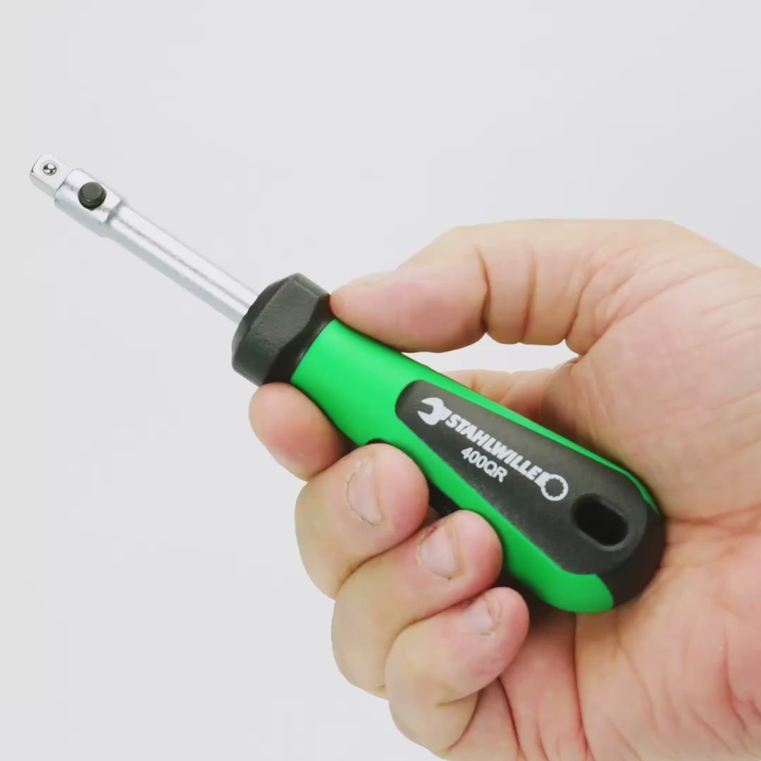 Stahlwille 400QR QuickRelease Drive Handle, 1/4