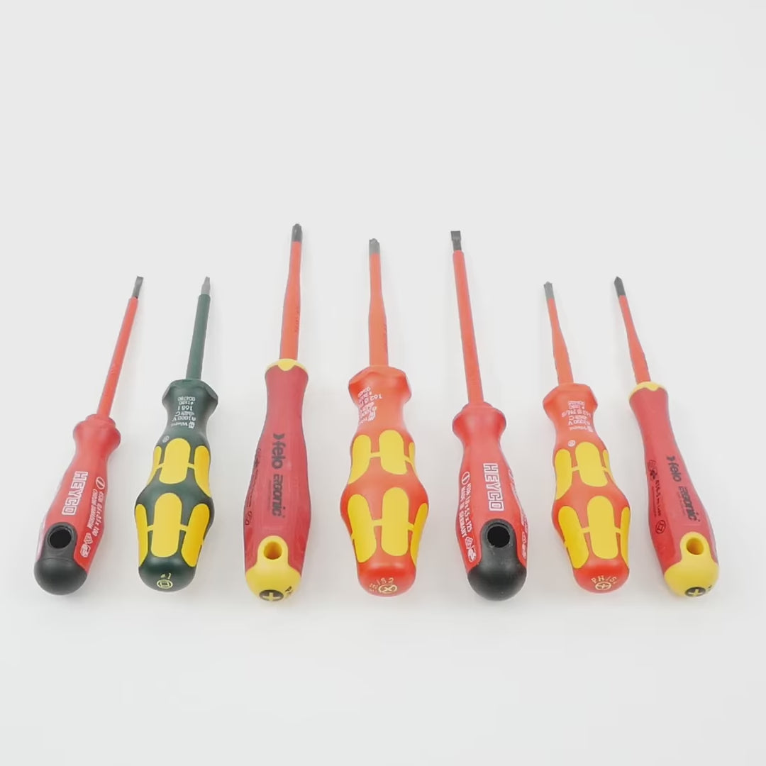 Chris' Insulated Screwdriver Set | German Tools at KC Tool