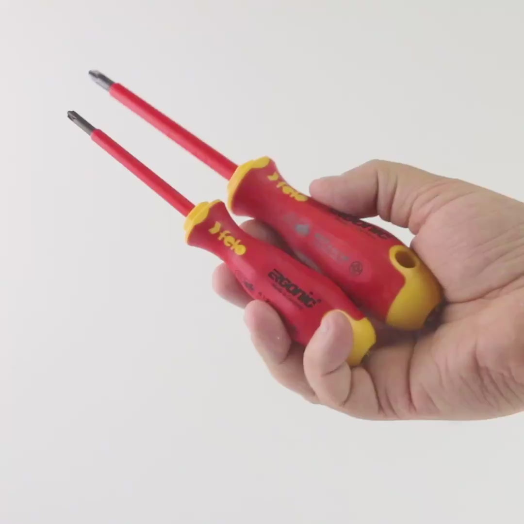 Felo Insulated 2-Piece PlusMinus Z PZ/SL Screwdriver Set | Felo at