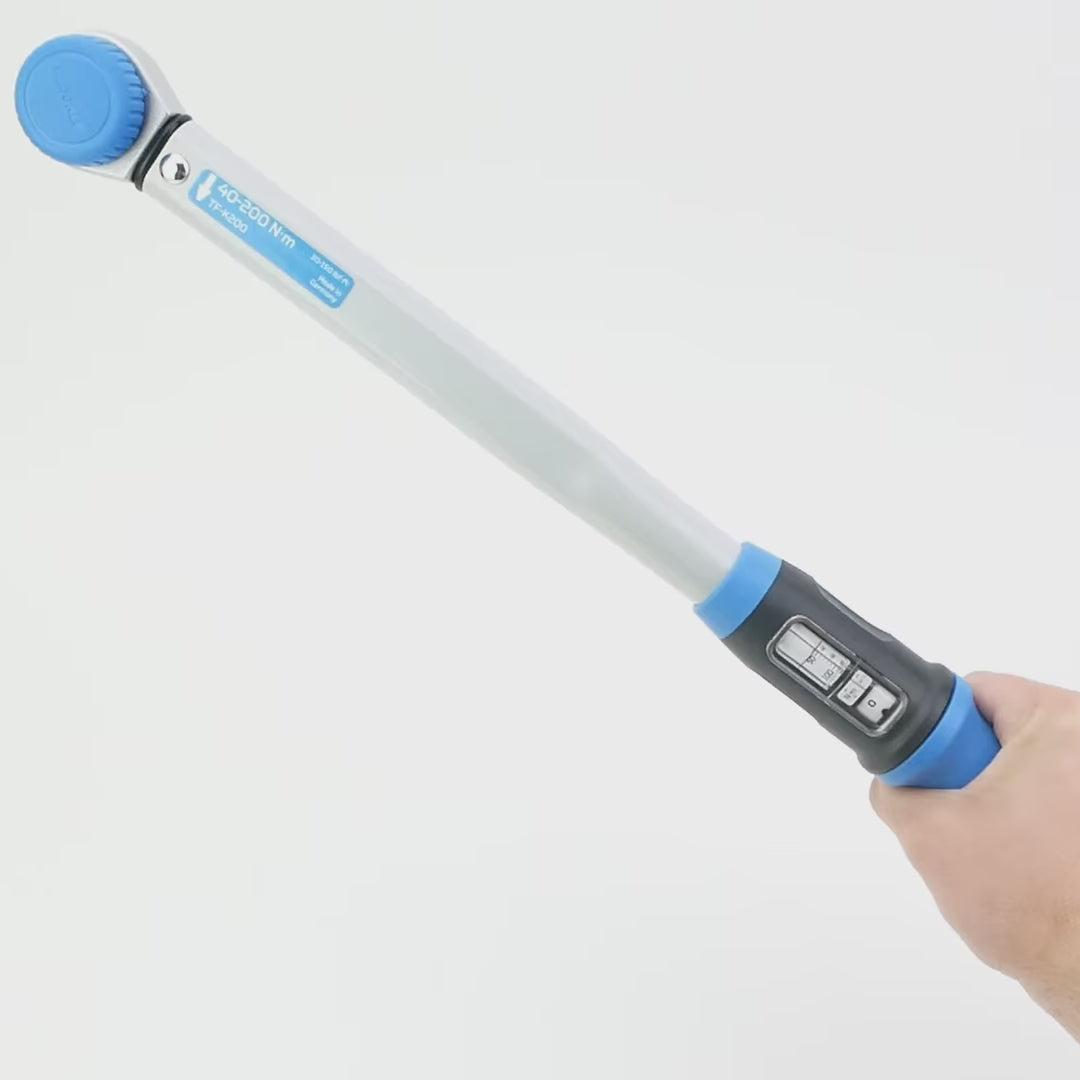 Gedore TF-K200 Torcofix K Ratcheting Torque Wrench, 1/2