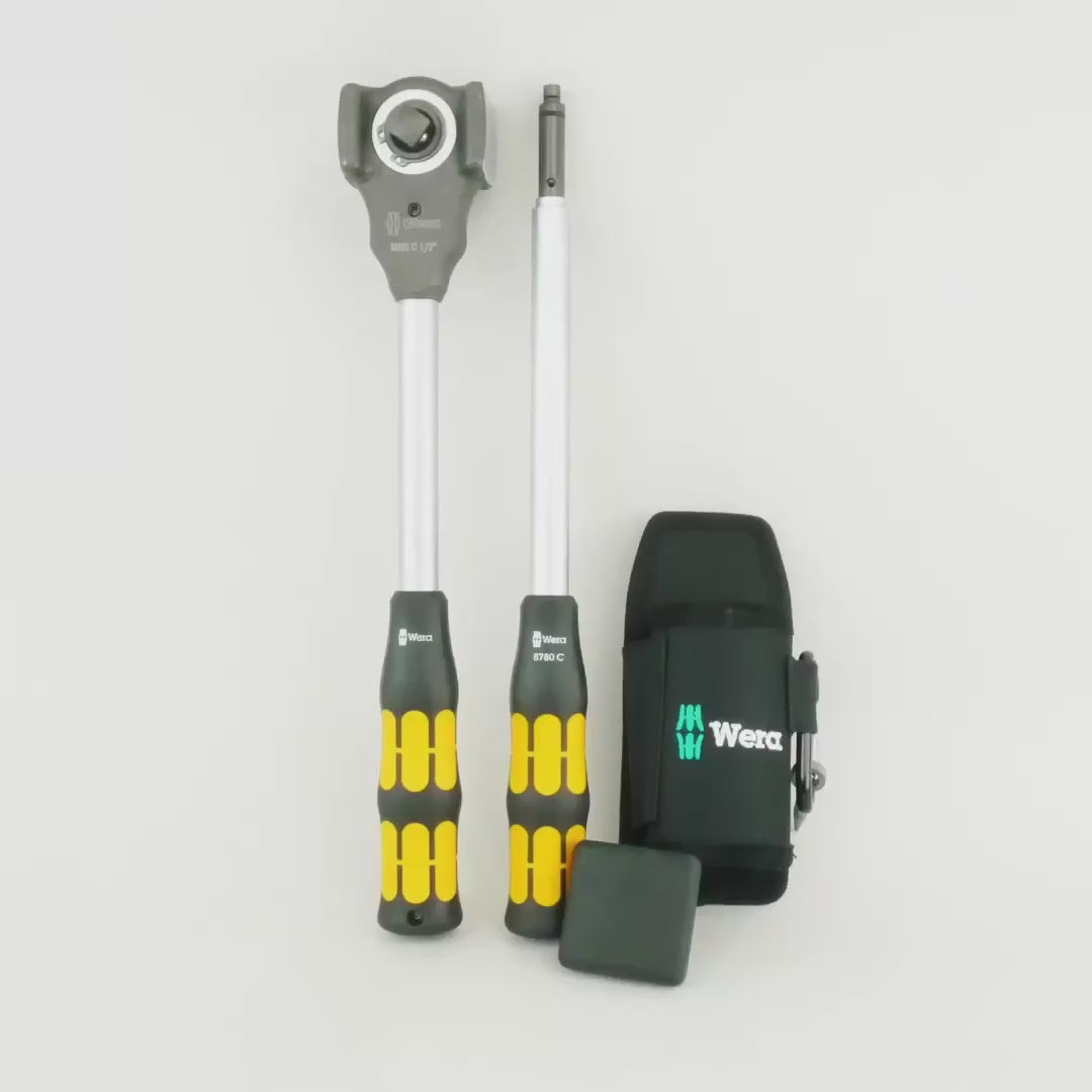 Wera 133862 KOLOSS Ratchet Set - 1/2