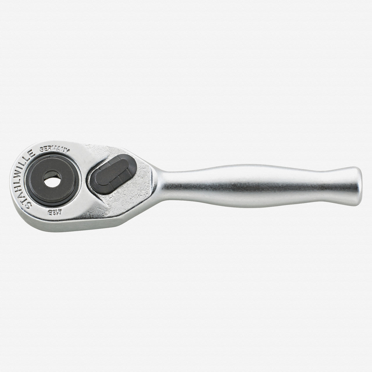 Stahlwille 418B Mini Fine Tooth Reversible Bit Ratchet, 1/4