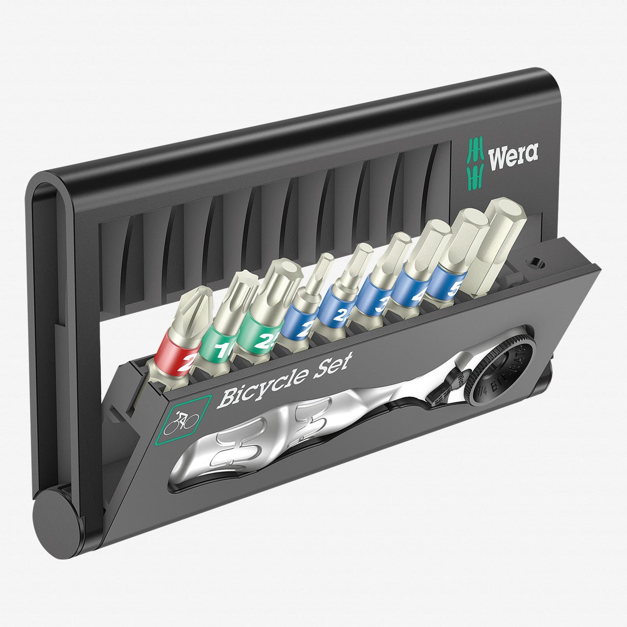Wera 004177 Stainless Bit Bicycle Set 9, 10 Pieces | Wera at KC Tool