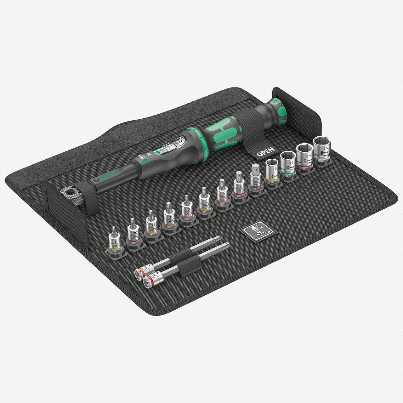WERA 自転車セット　トルク１ 自転車 セット トルク 1，2,5-25 Nm, 16点 | Wera工具