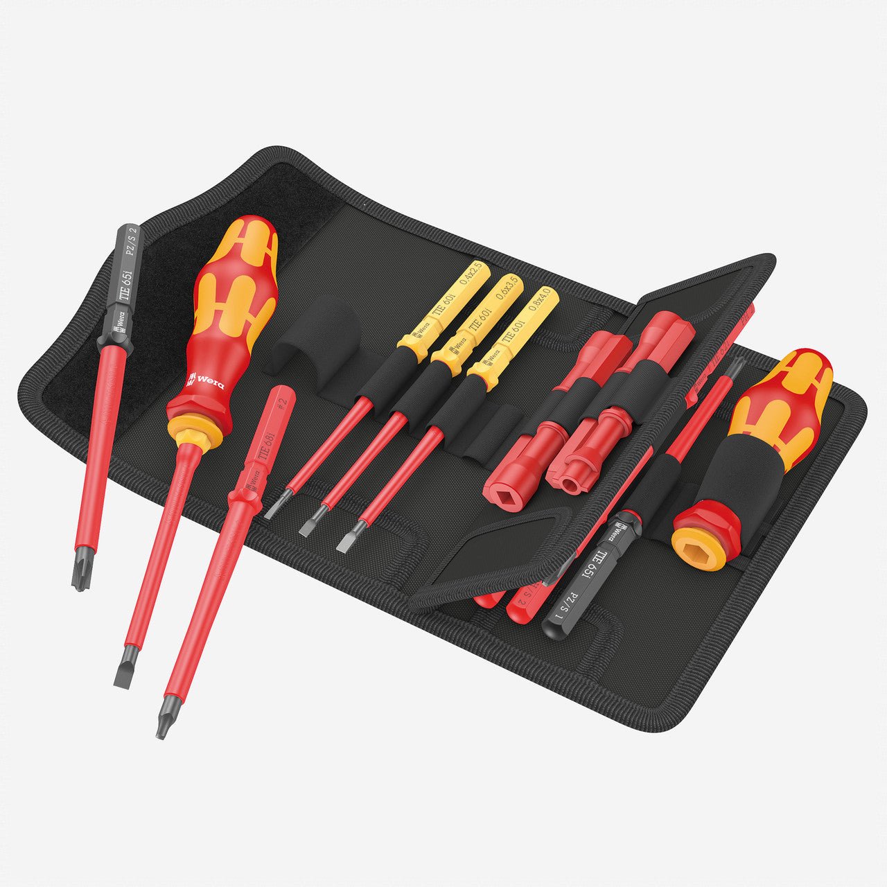 Wera 006616 Kraftform Kompakt VDE 18 Imperial 1 Tool Finder Set
