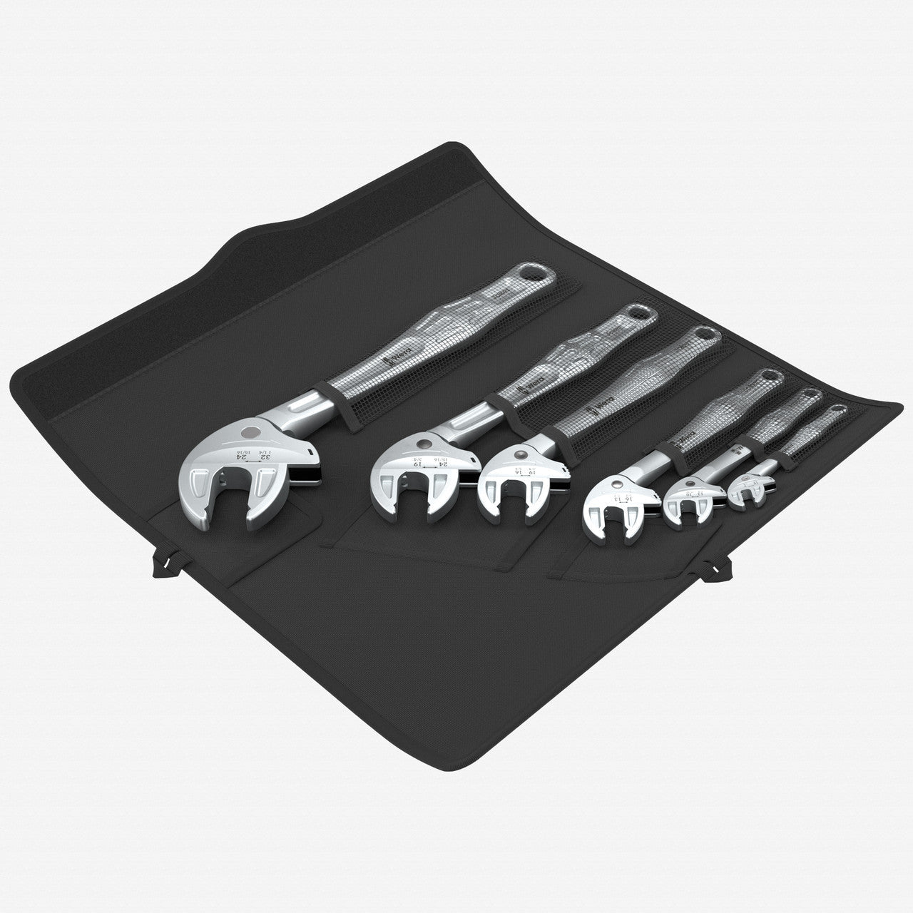 Wera 020111 6004 Joker 6 Set 1 Self-Setting Wrench Set, 6 Pieces