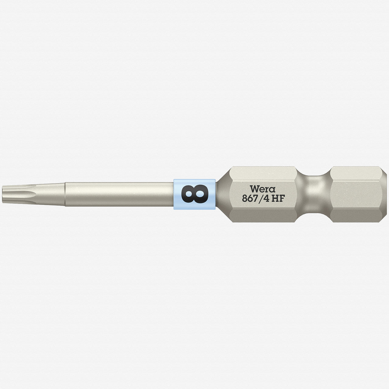 Wera 060505 Torx HF Bit, T8 x 50mm | Wera at KC Tool