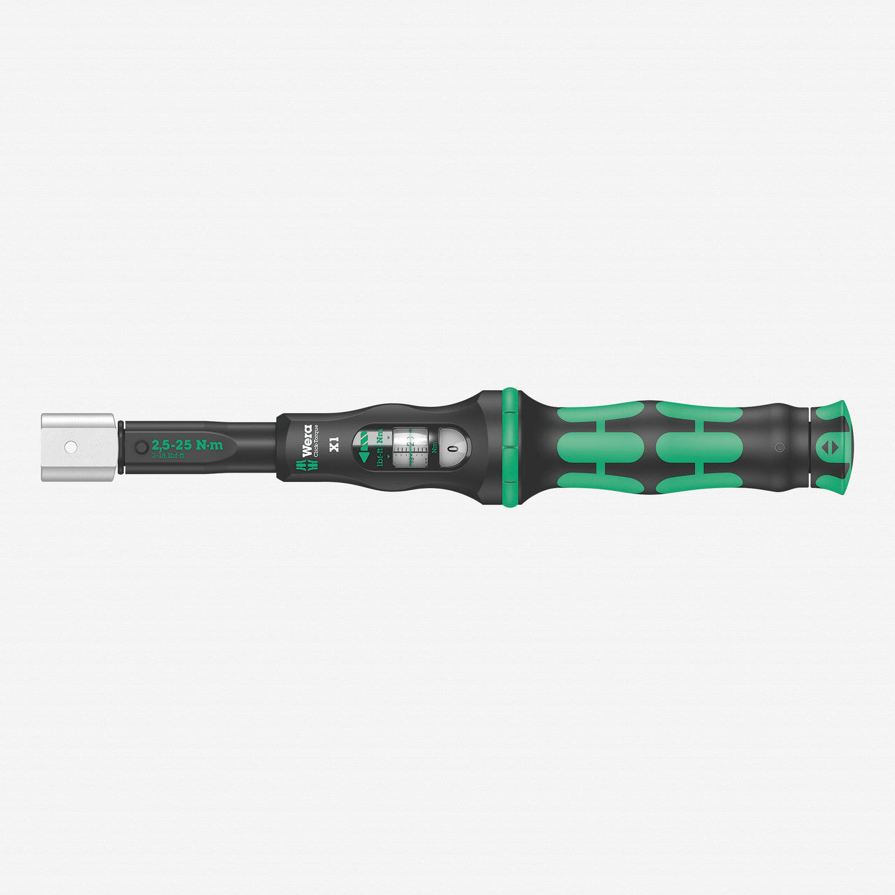 Wera 075651 Torque Wrench 2.5-25 Nm for 9x12 mm Interchangeable