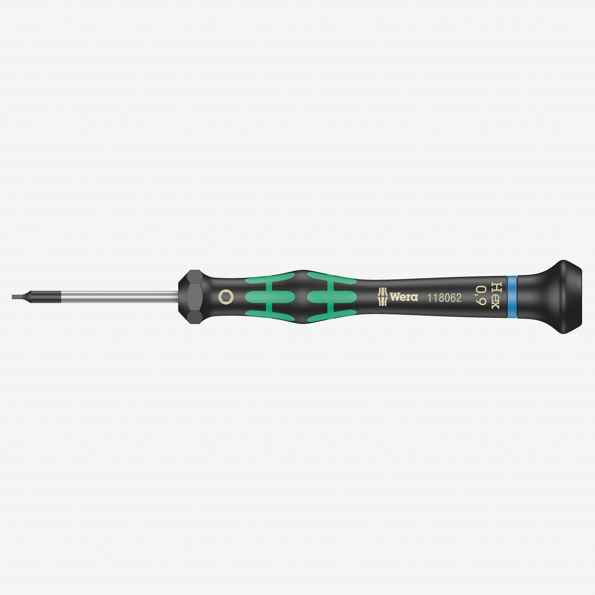 Wera 118062 0.9 x 40mm Kraftform Micro Hex Precision Screwdriver