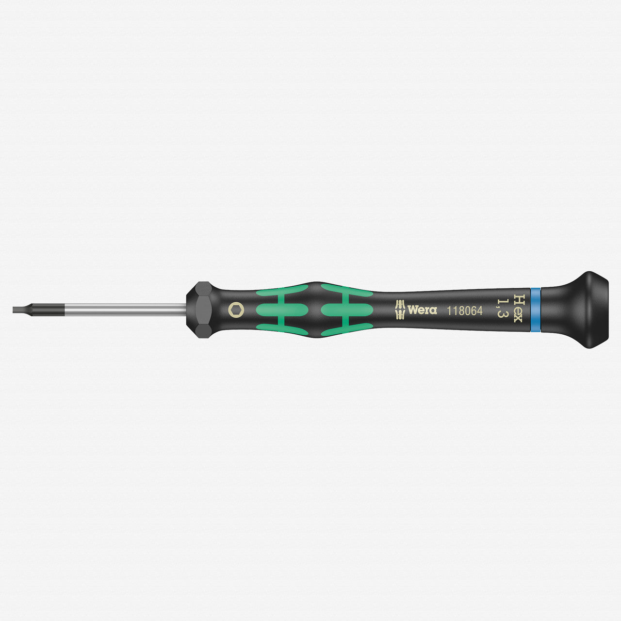 Wera 118064 1.3 x 40mm Kraftform Micro Hex Precision Screwdriver