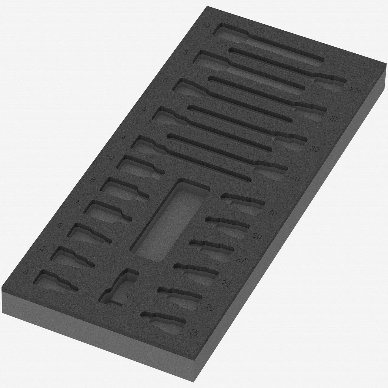 Wera 137323 Foam Insert Zyklop B 3/8