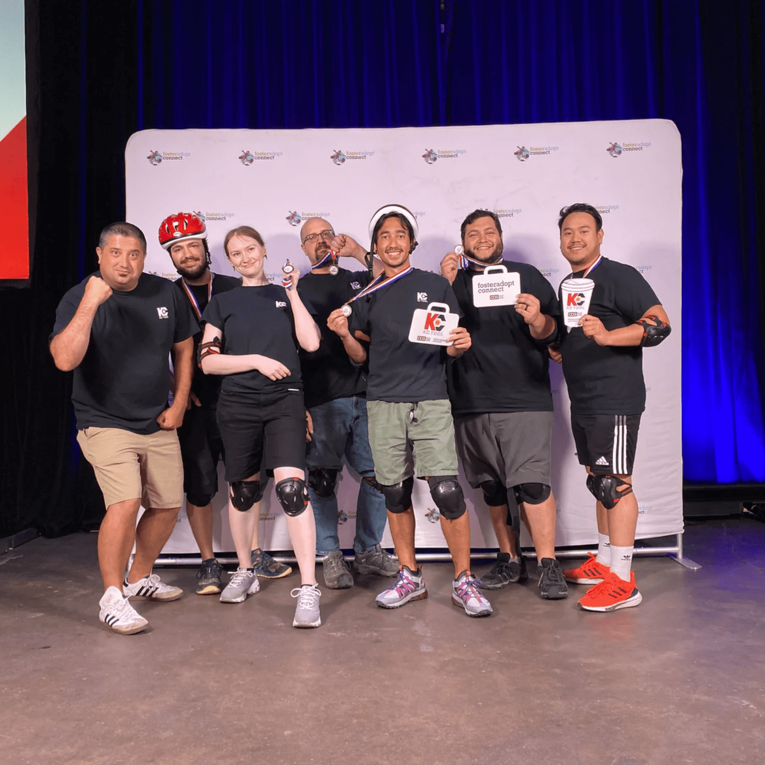 KC Tool Competes In Office Chair Games - KC Tool
