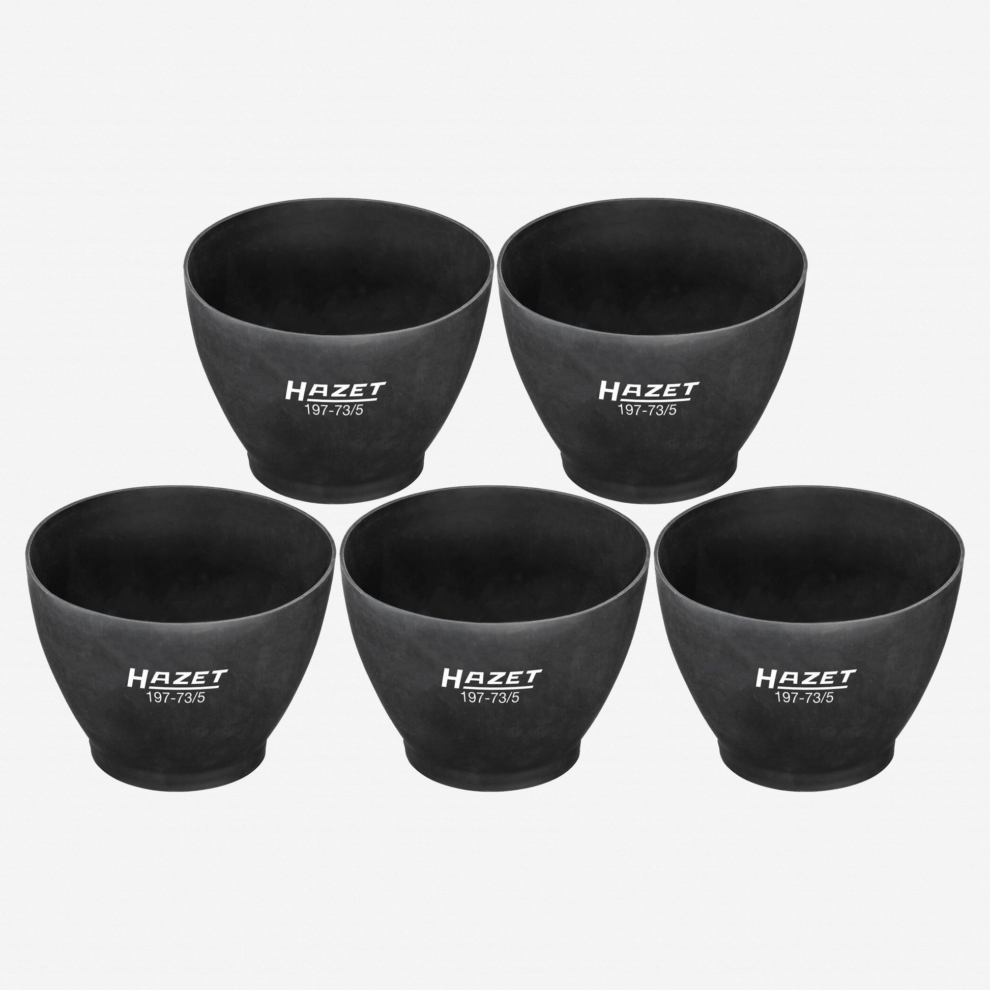Hazet 197-73/5 Plaster Cup Set, 5 Pieces - KC Tool