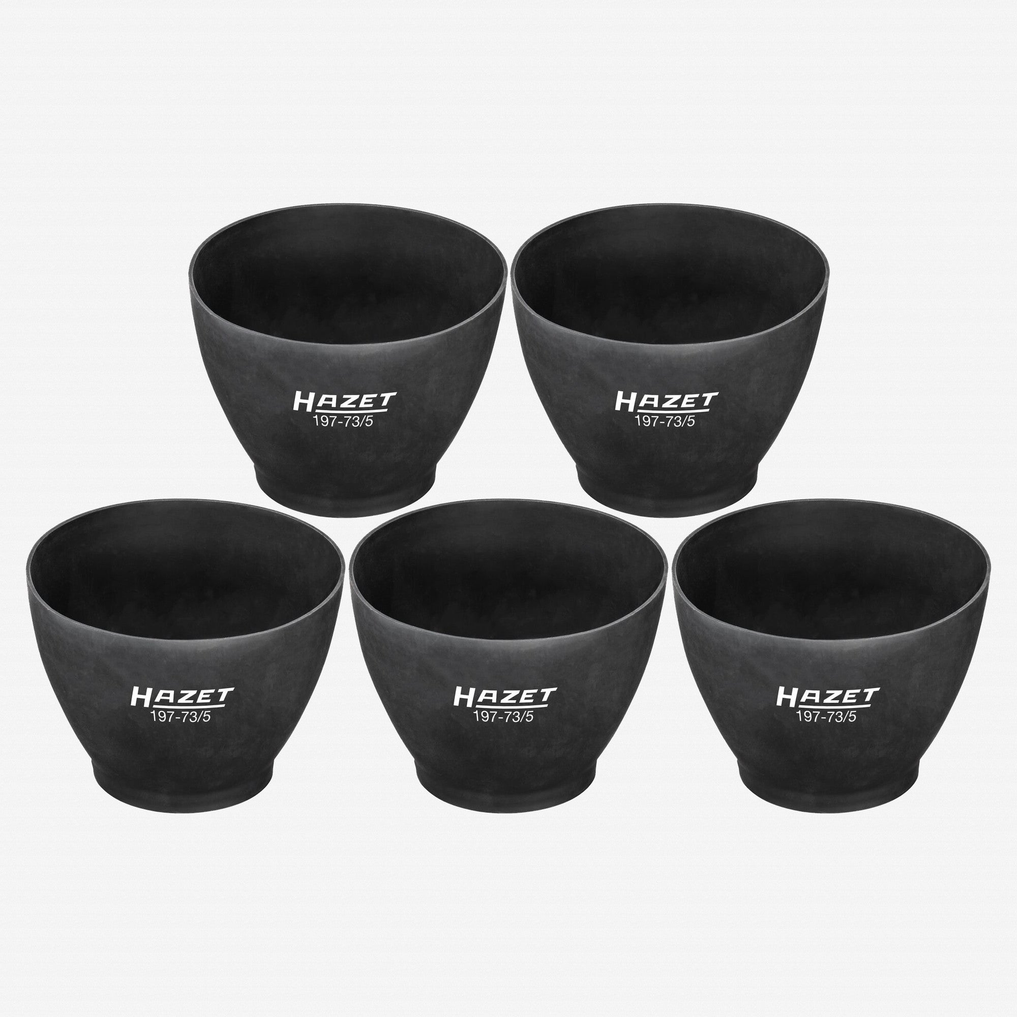 Hazet 197-73/5 Plaster Cup Set, 5 Pieces - KC Tool