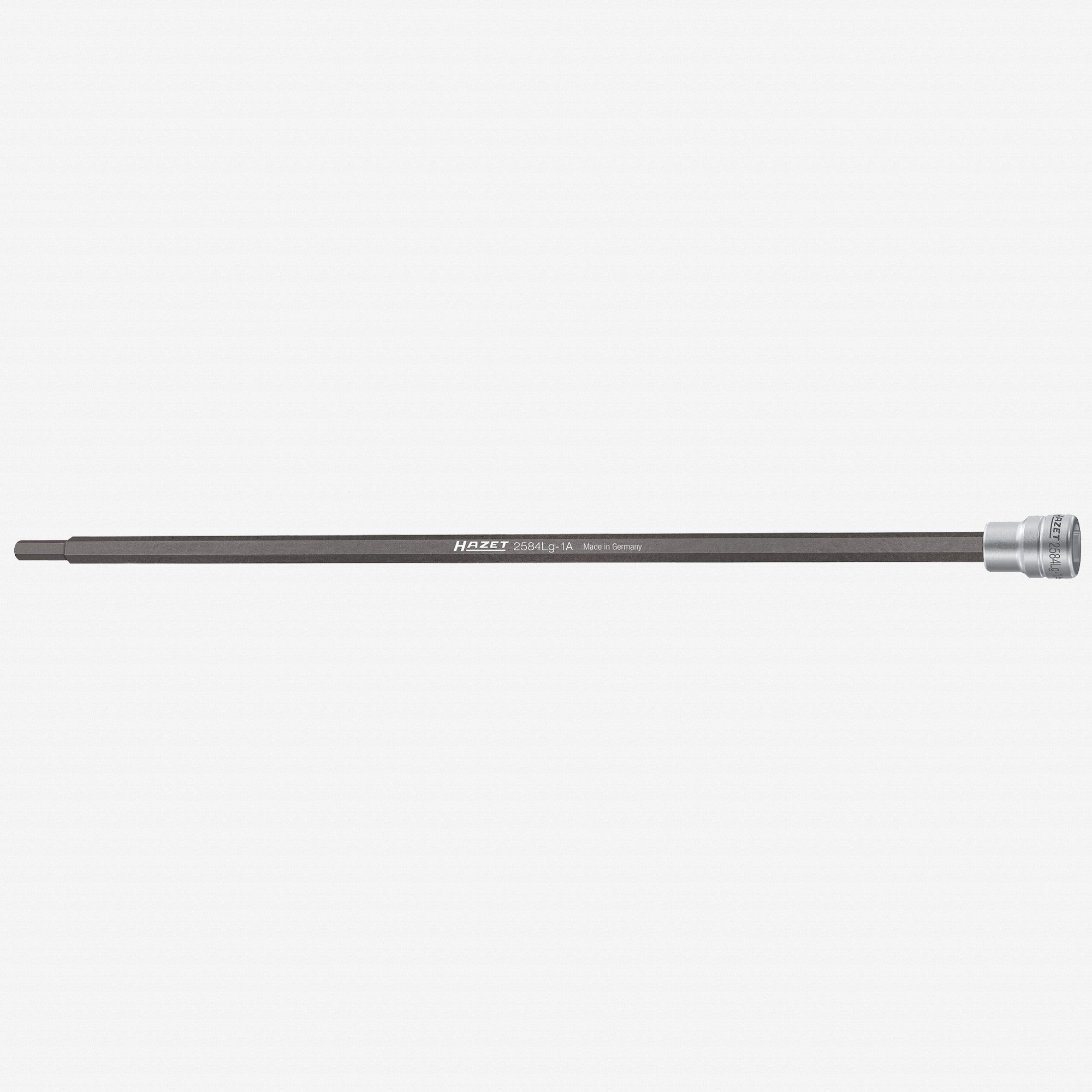 Hazet 2584LG-1A Drive Shaft Hex Bit Socket, 3/8" Drive, 6.0 x 332mm - KC Tool