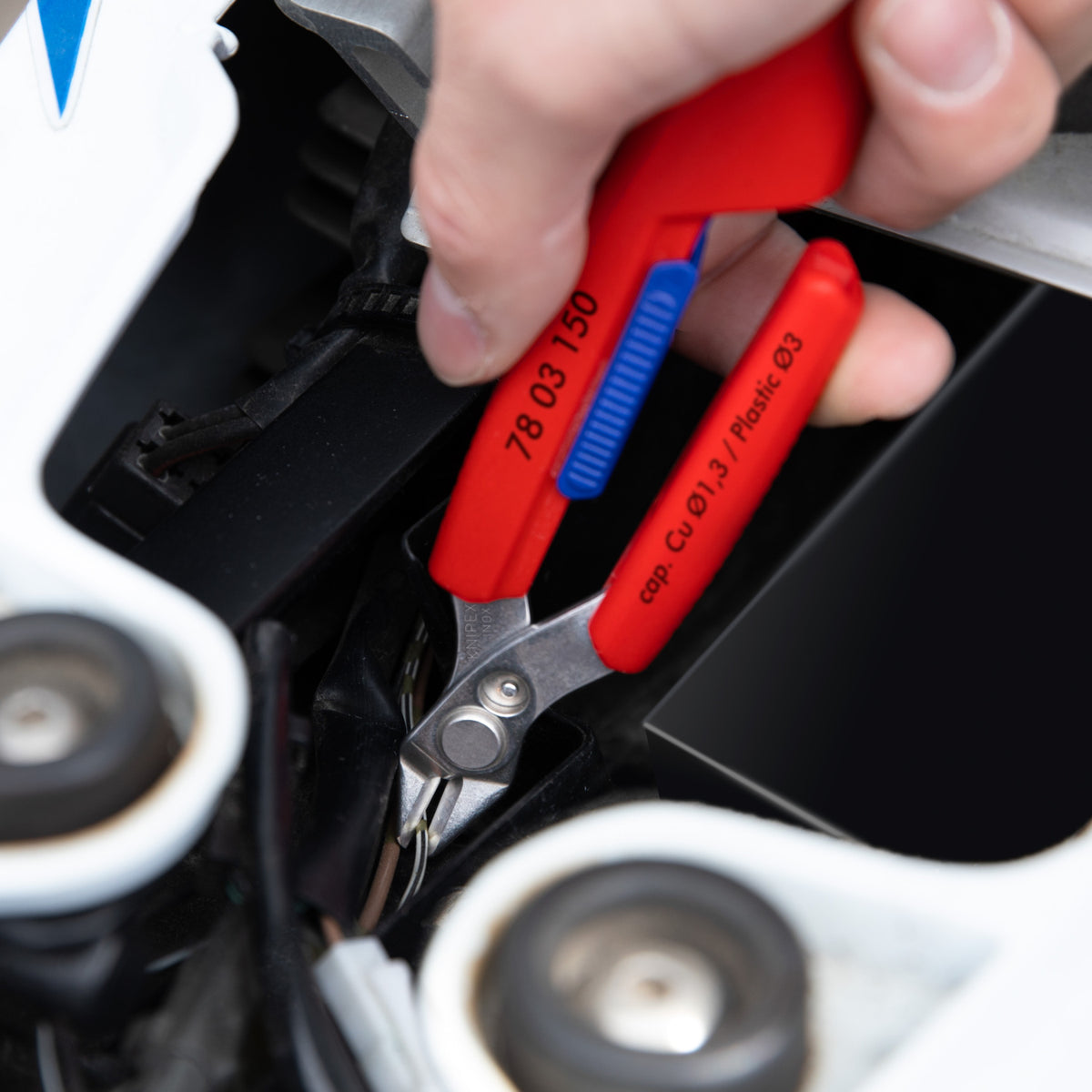 Knipex 6" Slim Knips Precision Cutting Pliers - Stainless Steel