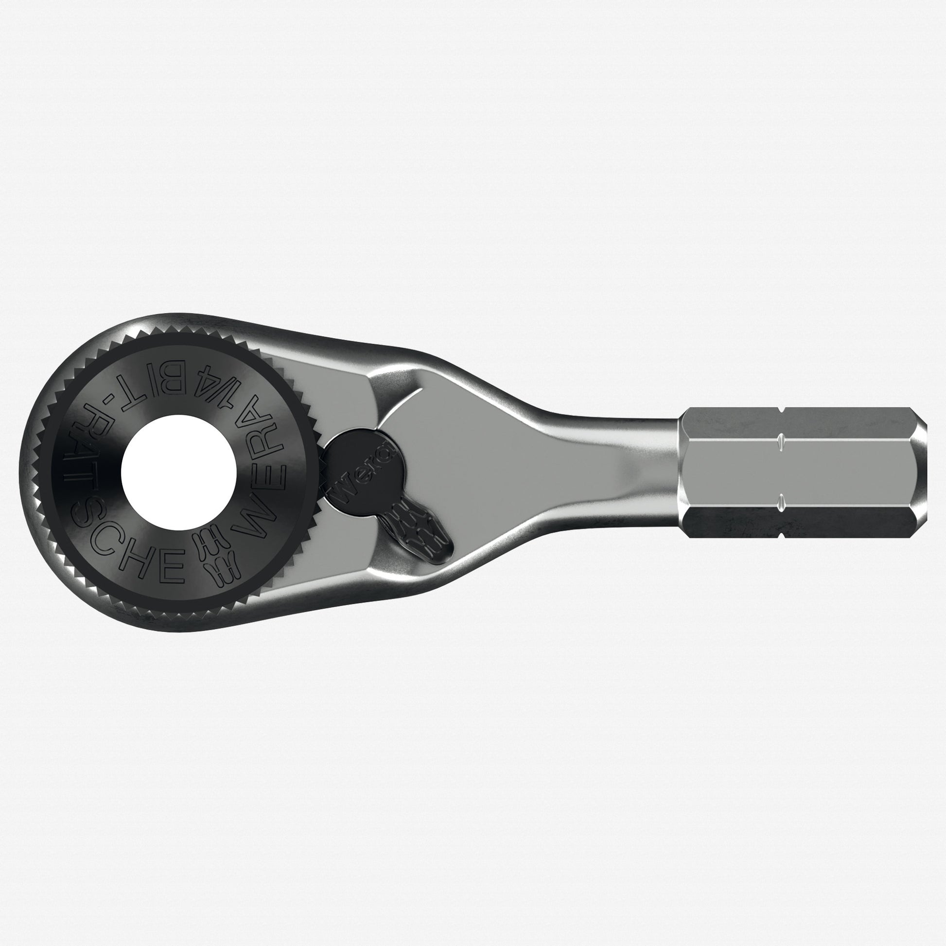 Wera 003662 Zyklop Mini 4 Bit Ratchet, 1/4" Hex Drive - KC Tool
