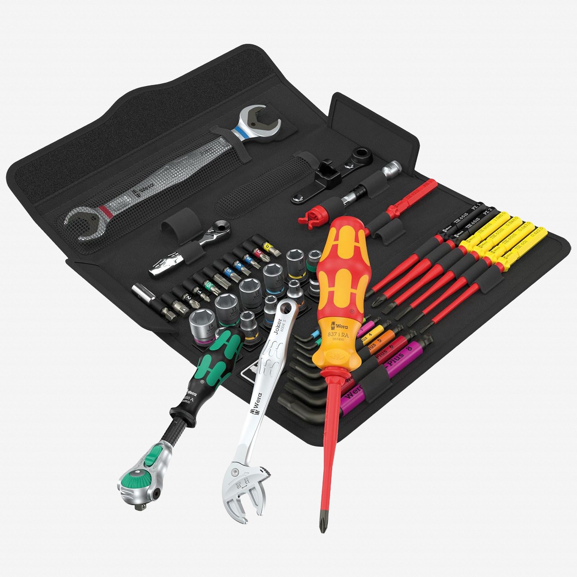 Wera 340006 Kraftform Kompakt W11 Maintenance Kit, 45 Pieces