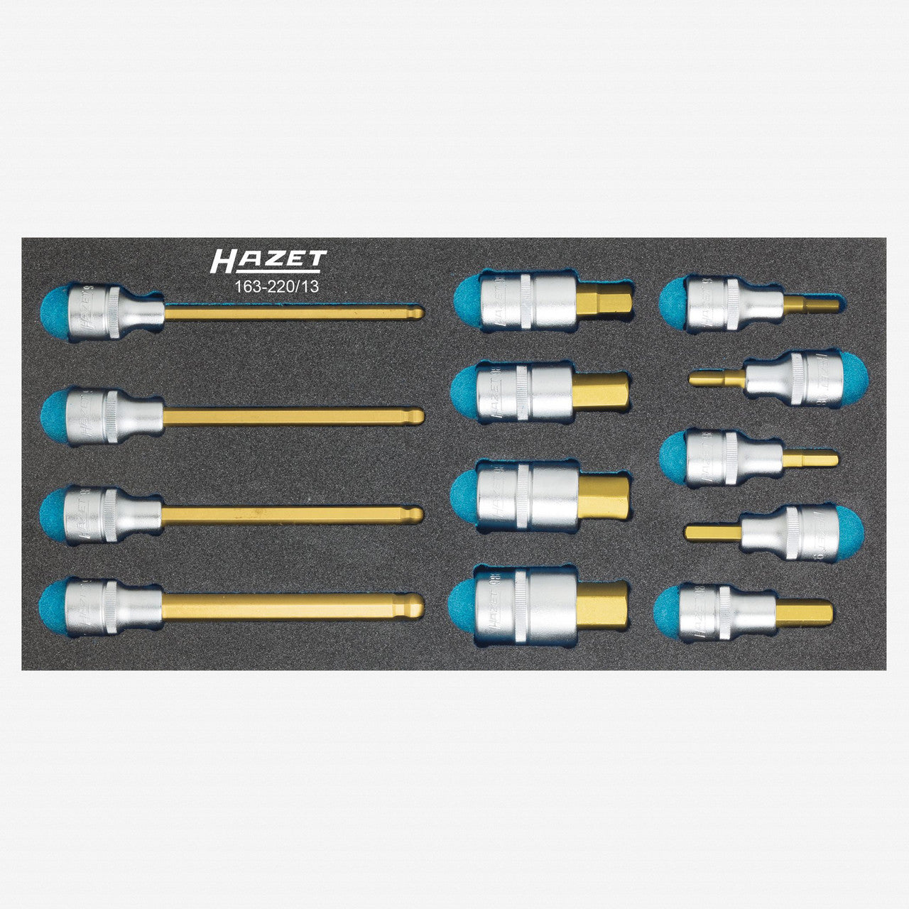 Hazet 163-220/13 Screwdriver socket set  - KC Tool