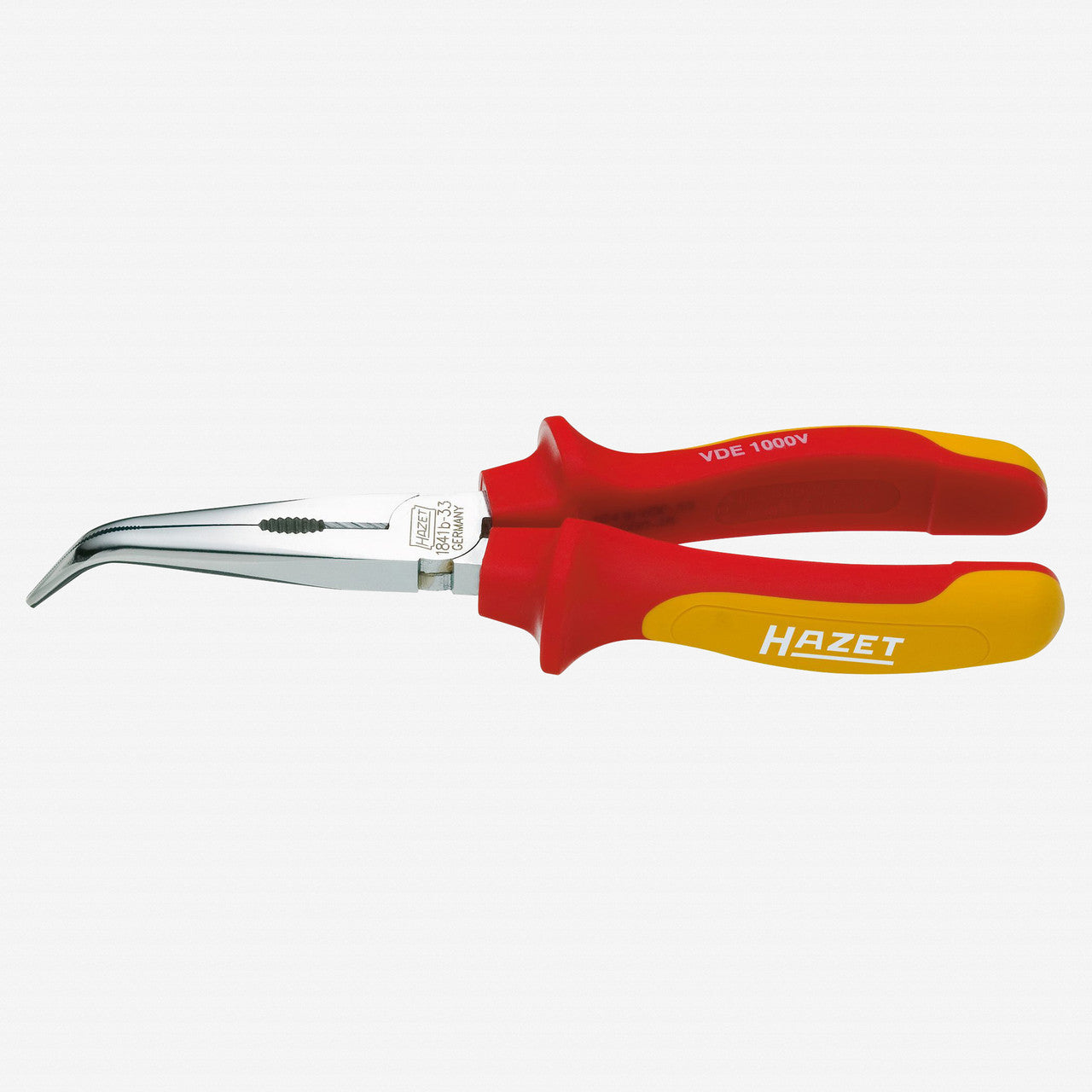 Hazet 1841BVDE-33 VDE snipe nose pliers 200mm - KC Tool