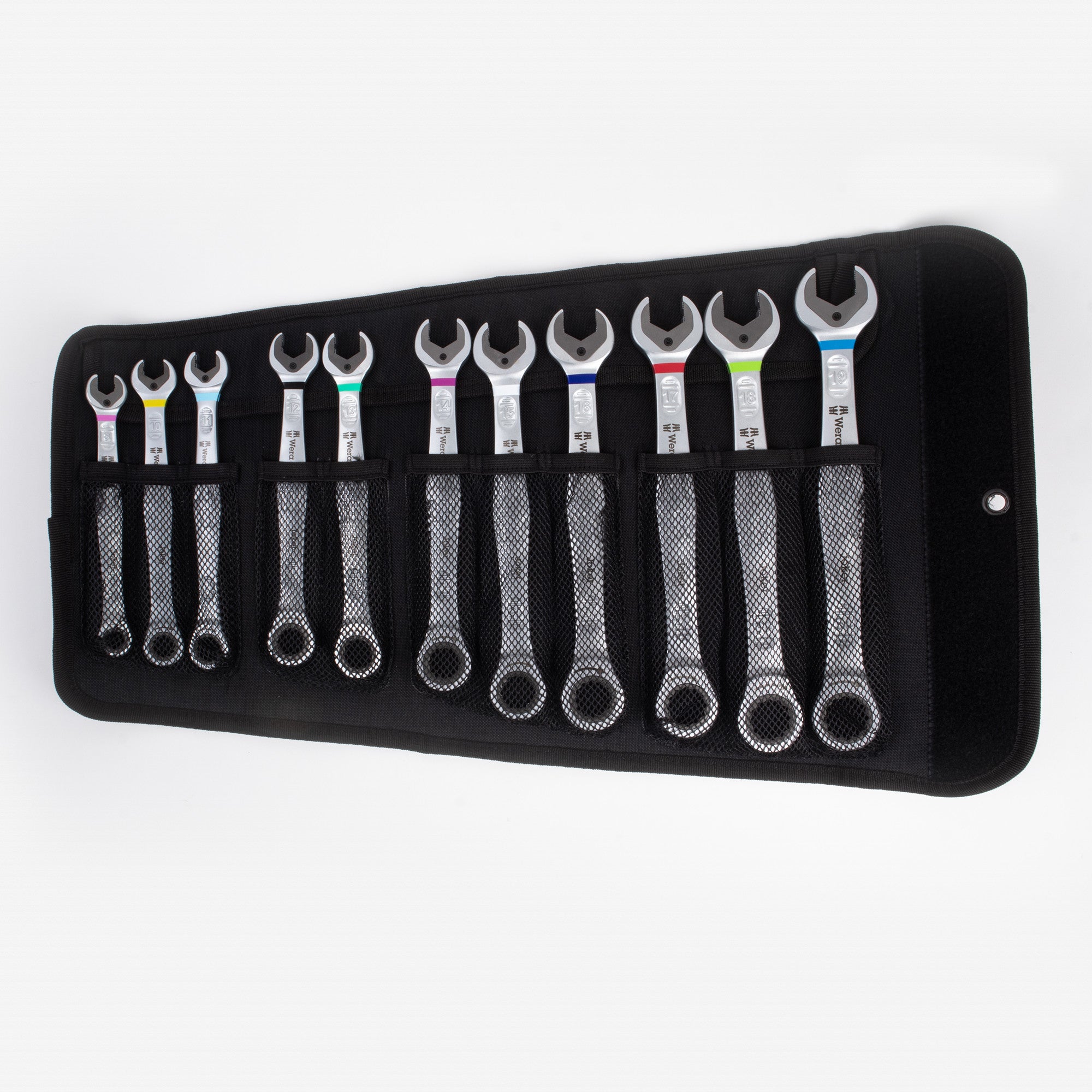 Wera 020013 Joker Combination Wrench Pouch Set - 11 Piece Metric - KC Tool