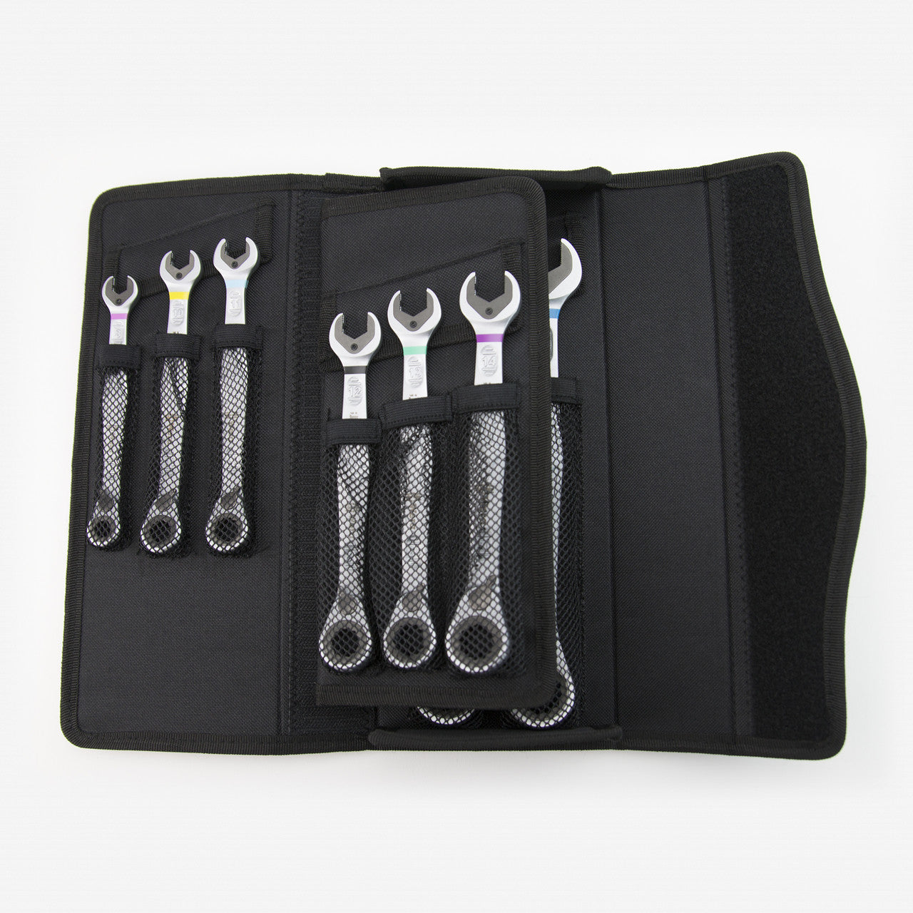 Wera 020091 Joker Combination Wrench Pouch Set with Switch - 11 Piece Metric - KC Tool