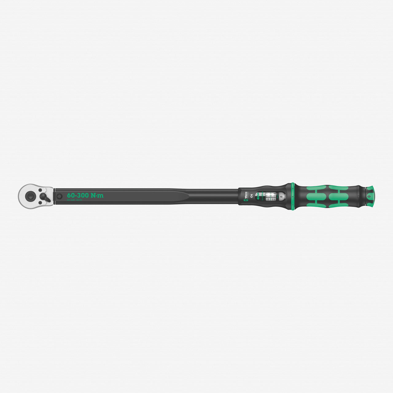 Wera 075623 Torque Wrench 60-300 Nm Reversible Ratchet 1/2" Drive - KC Tool