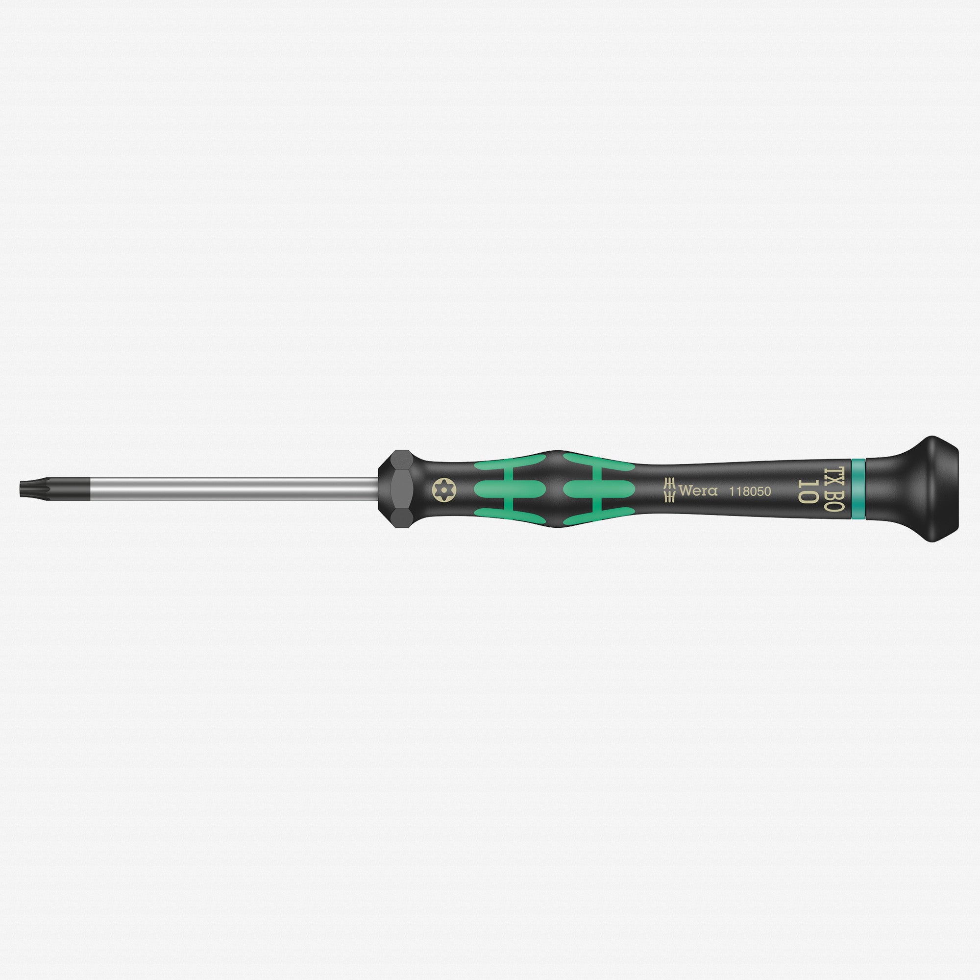 Wera 118050 T10s x 60mm Kraftform Micro Security Torx Precision Screwdriver - KC Tool
