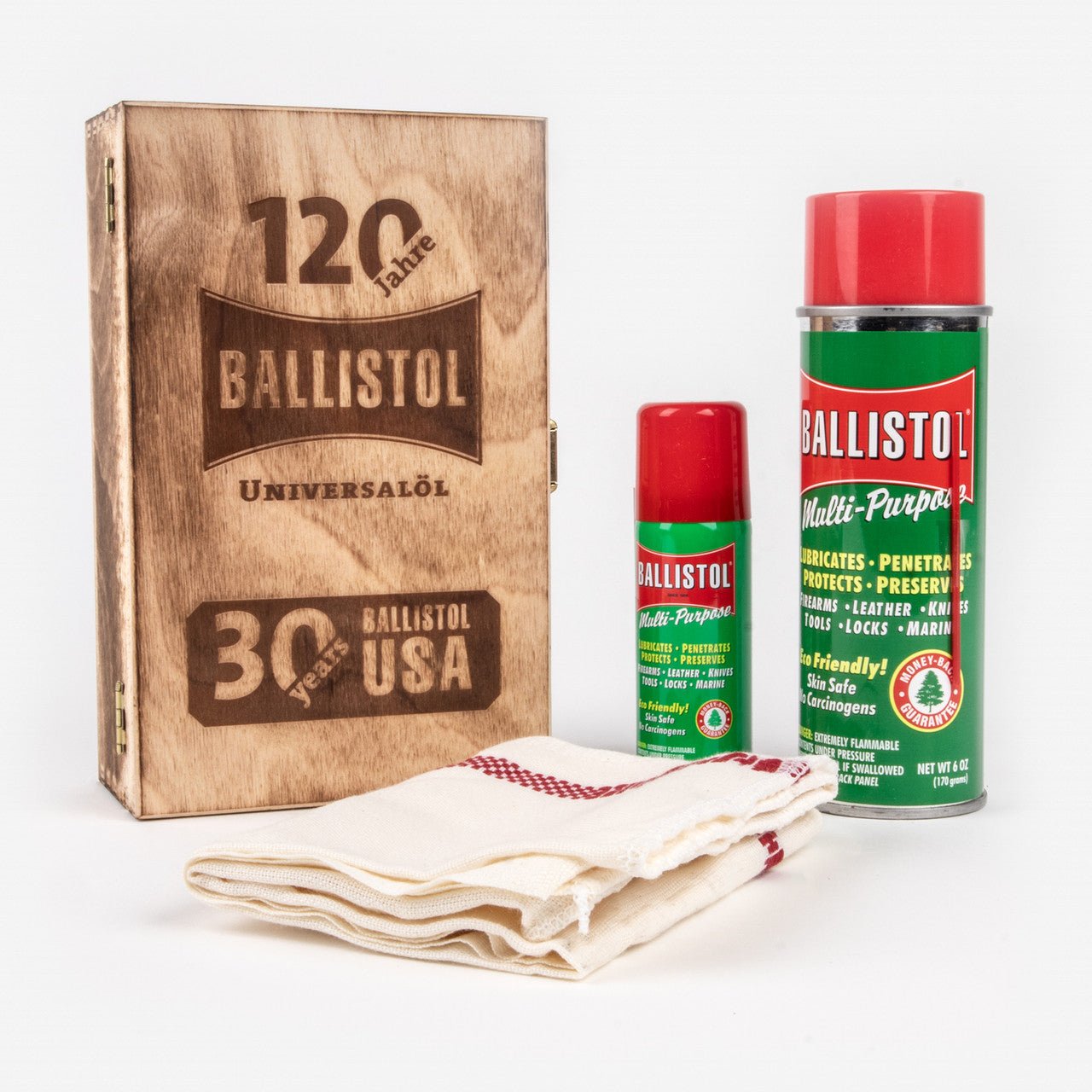 Ballistol Anniversary Box Set, 4 Pieces - BallistolBox - KC Tool