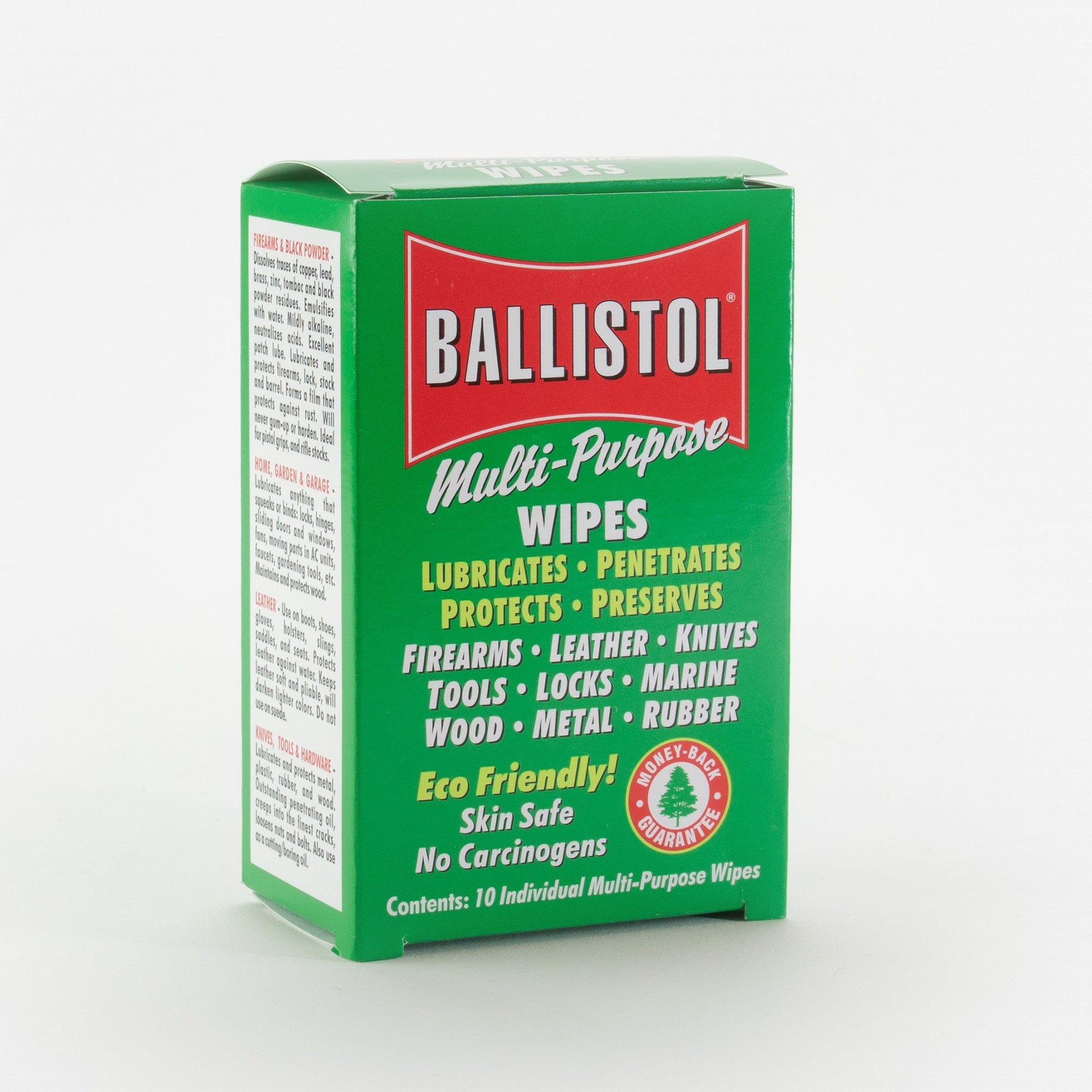 Ballistol Multi-Purpose Tool Oil Wipes - 10 Pack - B120106 - KC Tool