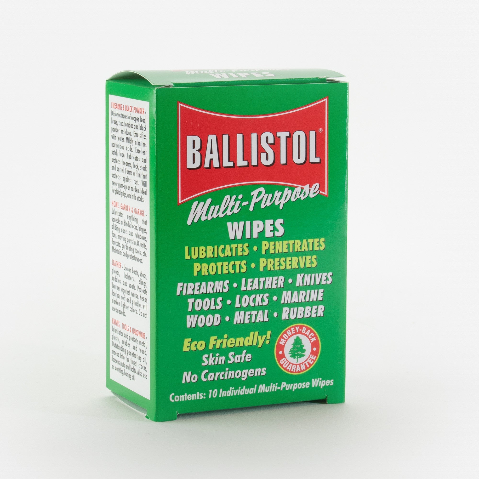 Ballistol Multi-Purpose Tool Oil Wipes - 10 Pack - B120106 - KC Tool