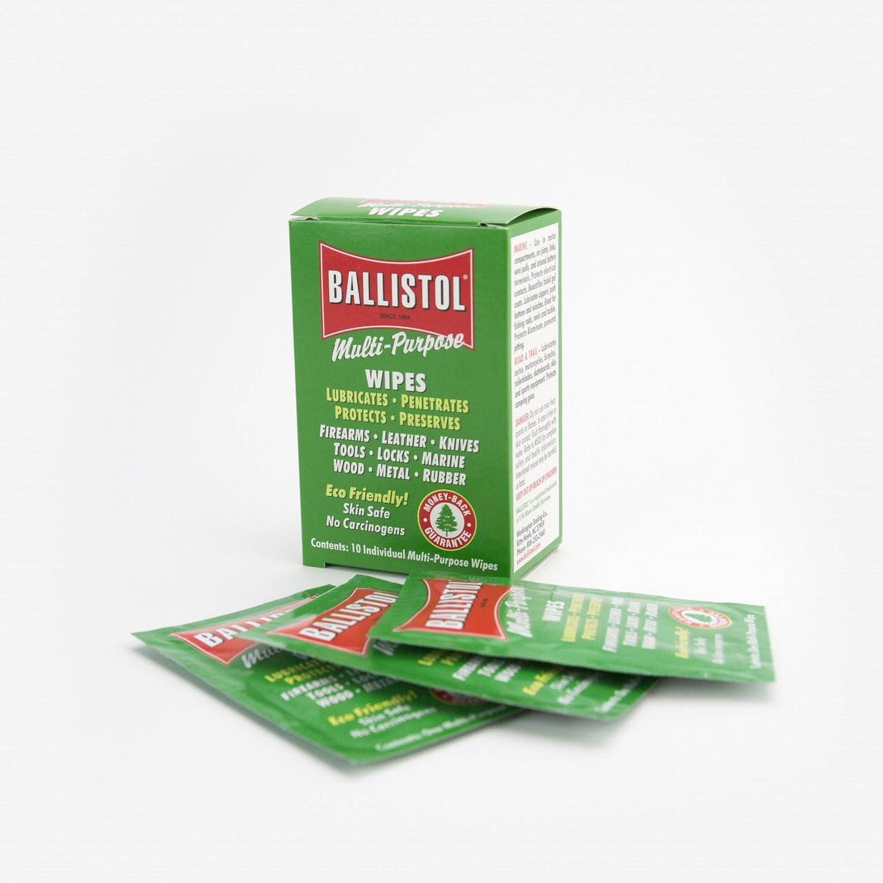 Ballistol Multi-Purpose Tool Oil Wipes - 10 Pack - B120106 - KC Tool