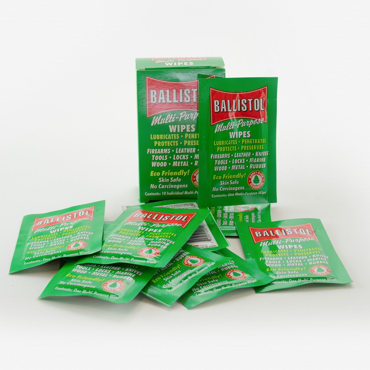 Ballistol Multi - Purpose Tool Oil Wipes - 10 Pack - B120106 - KC Tool