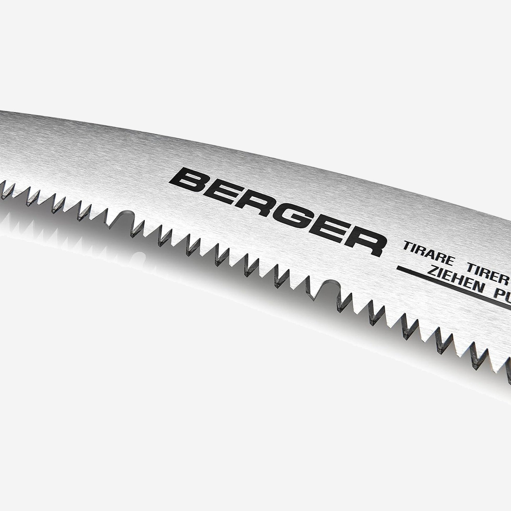Berger 61515 Curved Blade Pruning Saw with Heavy-Duty Sheath, Wood Handle, 13" - BG61515 - KC Tool