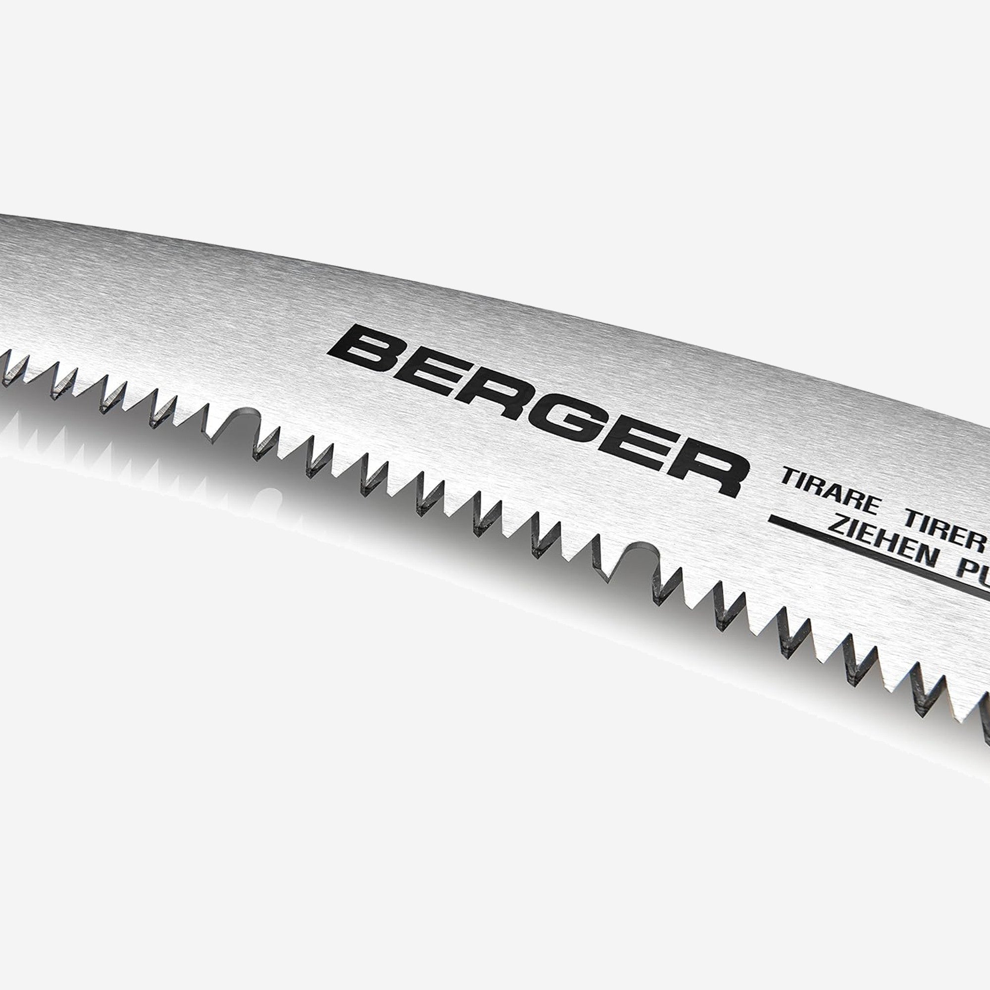 Berger 61515 Curved Blade Pruning Saw with Heavy-Duty Sheath, Wood Handle, 13" - BG61515 - KC Tool