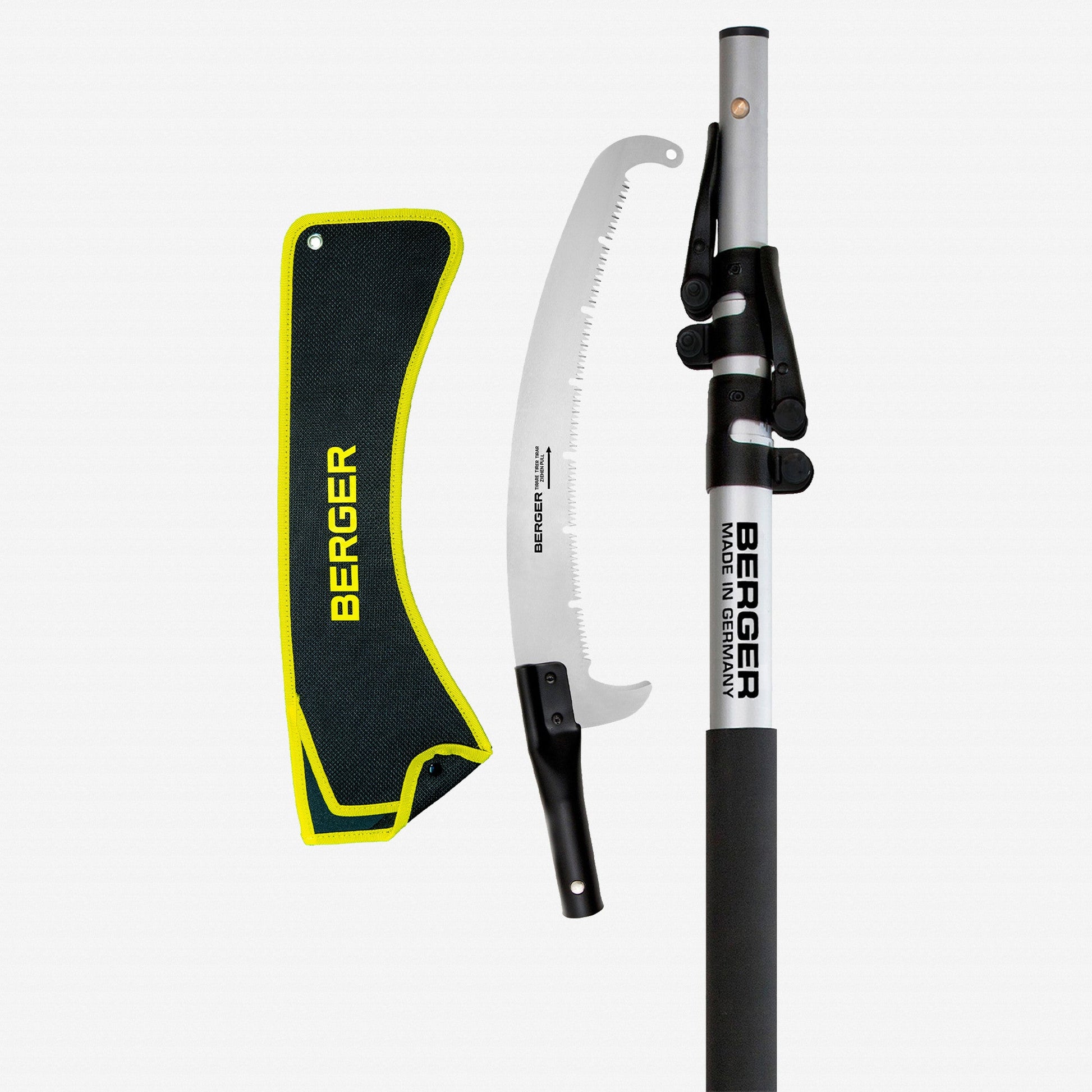 Berger ArboRapid 3-Section Compact Aluminum Pole Saw Set, 7.8' - BG75859 - KC Tool