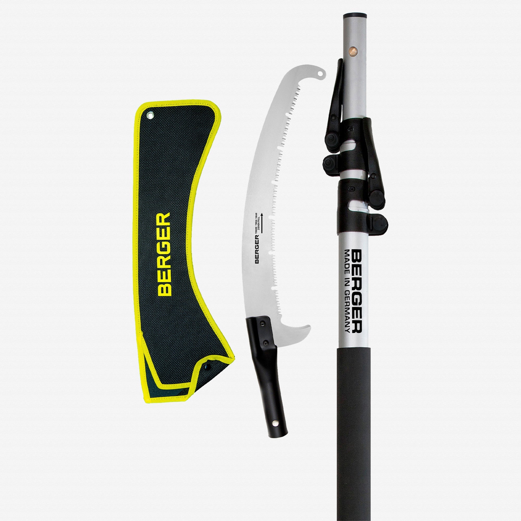 Berger ArboRapid 3-Section Compact Aluminum Pole Saw Set, 7.8' - BG75859 - KC Tool