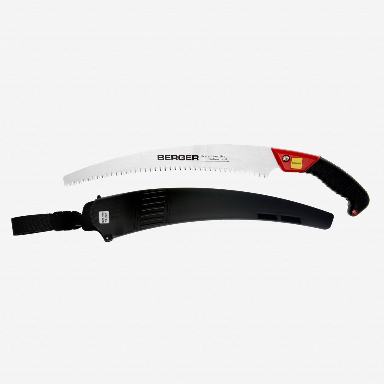 Berger Curved Blade Pruning Saw with Sheath, 13" - BG64850 - KC Tool