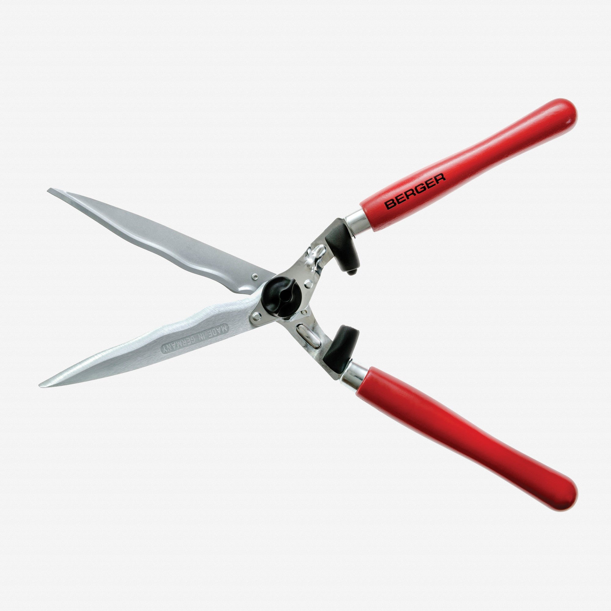 Berger Hedge Shear with Wavy Blades, Wood Handle, 24" - BG4590 - KC Tool