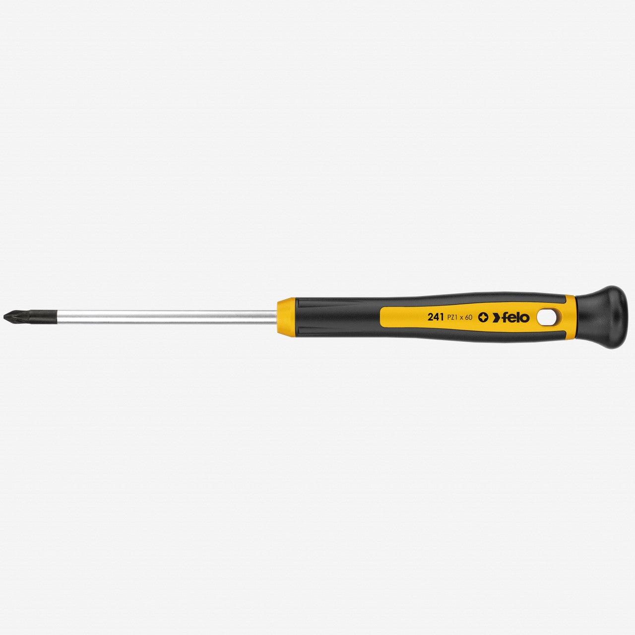 Felo 0 x 60mm Precision Pozidriv Screwdriver - F31766 - KC Tool